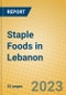 Staple Foods in Lebanon - Product Image