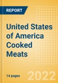 United States of America (USA) Cooked Meats - Counter (Meat) Market Size, Growth and Forecast Analytics, 2021-2025- Product Image