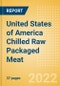 United States of America (USA) Chilled Raw Packaged Meat - Processed (Meat) Market Size, Growth and Forecast Analytics, 2021-2025 - Product Image