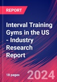 Interval Training Gyms in the US - Industry Research Report- Product Image