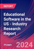 Educational Software in the US - Industry Research Report- Product Image