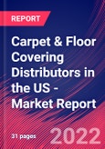 Carpet & Floor Covering Distributors in the US - Industry Market Research Report- Product Image