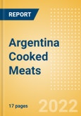 Argentina Cooked Meats - Counter (Meat) Market Size, Growth and Forecast Analytics, 2021-2025- Product Image