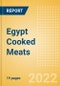 Egypt Cooked Meats - Counter (Meat) Market Size, Growth and Forecast Analytics, 2021-2025 - Product Thumbnail Image