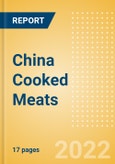 China Cooked Meats - Counter (Meat) Market Size, Growth and Forecast Analytics, 2021-2025- Product Image