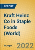 Kraft Heinz Co in Staple Foods (World)- Product Image