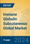 Immune Globulin Subcutaneous Global Market Insights 2023, Analysis and Forecast to 2028, by Manufacturers, Regions, Technology, Application, Product Type - Product Thumbnail Image