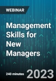4-Hour Virtual Seminar on Management Skills for New Managers - Webinar (Recorded)- Product Image