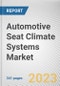 Automotive Seat Climate Systems Market by Component, Surface Material Segment, and Application, and Vehicle Type (Passenger Cars, Light Commercial Vehicles, and Heavy Commercial Vehicles): Global Opportunity Analysis and Industry Forecast, 2021-2030 - Product Image