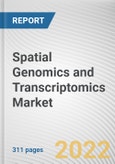 Spatial Genomics and Transcriptomics Market by Technique, Product Type, Application, and End User: Global Opportunity Analysis and Industry Forecast, 2021-2030- Product Image