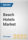 Beach Hotels Market by Type, Service Type, and Occupants: Global Opportunity Analysis and Industry Forecast, 2022-2031- Product Image