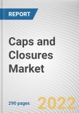 Caps and Closures Market by Product Type, Raw Material, and Application: Global Opportunity Analysis and Industry Forecast, 2022-2031- Product Image