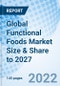 Global Functional Foods Market Size & Share to 2027 - Product Image