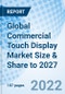 Global Commercial Touch Display Market Size & Share to 2027 - Product Image
