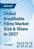 Global Breathable Films Market Size & Share to 2027- Product Image