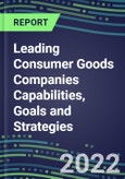 2022 Leading Consumer Goods Companies Capabilities, Goals and Strategies- Product Image