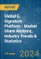 Global E-Signature Platform - Market Share Analysis, Industry Trends & Statistics, Growth Forecasts 2019 - 2029 - Product Image