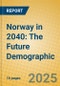 Norway in 2040: The Future Demographic - Product Thumbnail Image