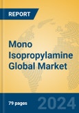 Mono Isopropylamine Global Market Insights 2023, Analysis and Forecast to 2028, by Manufacturers, Regions, Technology, Application, Product Type- Product Image