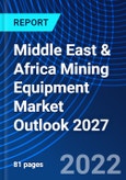 Middle East & Africa Mining Equipment Market Outlook 2027- Product Image
