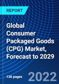 Global Consumer Packaged Goods (CPG) Market, Forecast to 2029- Product Image
