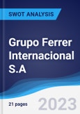 Grupo Ferrer Internacional S.A. - Strategy, SWOT and Corporate Finance Report- Product Image