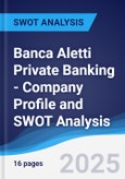 Banca Aletti Private Banking - Company Profile and SWOT Analysis- Product Image