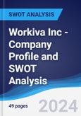 Workiva Inc - Company Profile and SWOT Analysis- Product Image