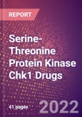 Serine-Threonine Protein Kinase Chk1 Drugs in Development by Therapy Areas and Indications, Stages, MoA, RoA, Molecule Type and Key Players- Product Image