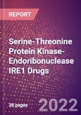 Serine-Threonine Protein Kinase-Endoribonuclease IRE1 Drugs in Development by Therapy Areas and Indications, Stages, MoA, RoA, Molecule Type and Key Players- Product Image