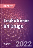 Leukotriene B4 Drugs in Development by Therapy Areas and Indications, Stages, MoA, RoA, Molecule Type and Key Players- Product Image
