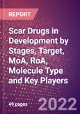 Scar Drugs in Development by Stages, Target, MoA, RoA, Molecule Type and Key Players- Product Image