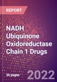 NADH Ubiquinone Oxidoreductase Chain 1 Drugs in Development by Therapy Areas and Indications, Stages, MoA, RoA, Molecule Type and Key Players- Product Image