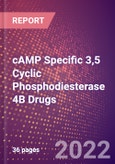 cAMP Specific 3,5 Cyclic Phosphodiesterase 4B Drugs in Development by Therapy Areas and Indications, Stages, MoA, RoA, Molecule Type and Key Players- Product Image