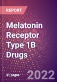 Melatonin Receptor Type 1B Drugs in Development by Therapy Areas and Indications, Stages, MoA, RoA, Molecule Type and Key Players- Product Image
