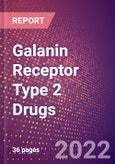 Galanin Receptor Type 2 Drugs in Development by Therapy Areas and Indications, Stages, MoA, RoA, Molecule Type and Key Players- Product Image
