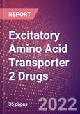 Excitatory Amino Acid Transporter 2 Drugs in Development by Therapy Areas and Indications, Stages, MoA, RoA, Molecule Type and Key Players- Product Image