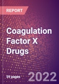 Coagulation Factor X Drugs in Development by Therapy Areas and Indications, Stages, MoA, RoA, Molecule Type and Key Players- Product Image