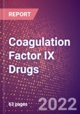 Coagulation Factor IX Drugs in Development by Therapy Areas and Indications, Stages, MoA, RoA, Molecule Type and Key Players- Product Image