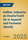 Inditex, Industria de DiseñoTextil SA in Apparel and Footwear (World)- Product Image