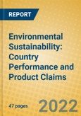 Environmental Sustainability: Country Performance and Product Claims- Product Image