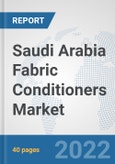 Saudi Arabia Fabric Conditioners Market: Prospects, Trends Analysis, Market Size and Forecasts up to 2027- Product Image