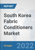 South Korea Fabric Conditioners Market: Prospects, Trends Analysis, Market Size and Forecasts up to 2027- Product Image