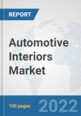 Automotive Interiors Market: Global Industry Analysis, Trends, Market Size, and Forecasts up to 2028- Product Image