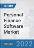 Personal Finance Software Market: Global Industry Analysis, Trends, Market Size, and Forecasts up to 2027- Product Image