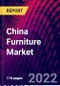 China Furniture Market, By Material, By Type, By Distribution Channel, By Region, Trend Analysis, Competitive Market Share & Forecast, 2018-2028 - Product Thumbnail Image