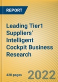 Global and China Leading Tier1 Suppliers' Intelligent Cockpit Business Research Report, 2022 (I)- Product Image