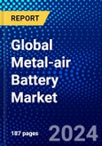 Global Metal-air Battery Market (2022-2027) by Metal, Voltage, Type, Applications, Geography, Competitive Analysis and the Impact of Covid-19 with Ansoff Analysis- Product Image