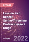 Leucine Rich Repeat Serine/Threonine Protein Kinase 2 (Dardarin or LRRK2 or EC 2.7.11.1) Drugs in Development by Therapy Areas and Indications, Stages, MoA, RoA, Molecule Type and Key Players, 2022 Update- Product Image