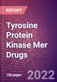 Tyrosine Protein Kinase Mer (Proto Oncogene c Mer or Receptor Tyrosine Kinase MerTK or MERTK or EC 2.7.10.1) Drugs in Development by Therapy Areas and Indications, Stages, MoA, RoA, Molecule Type and Key Players, 2022 Update- Product Image